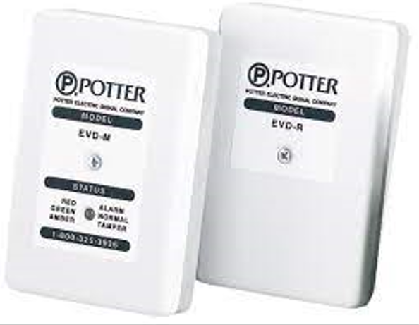 Potter EVD-R Electronic Vibration Detector Remote Pickup