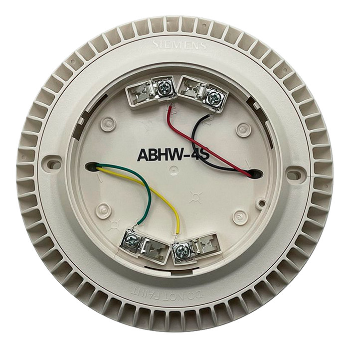 SIEMENS ABHW-4S Audible (Sounder) Base Designed for Sleeping Areas