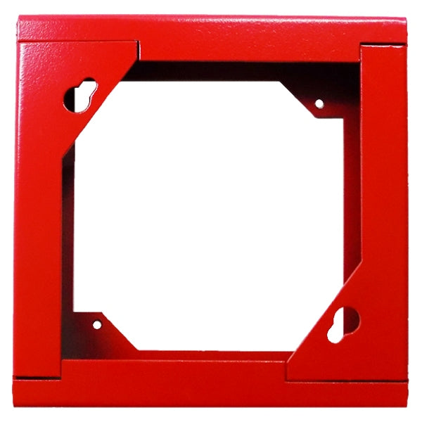 Edwards 757A-RR Red Retrofit Ring for 4-inch Square Box