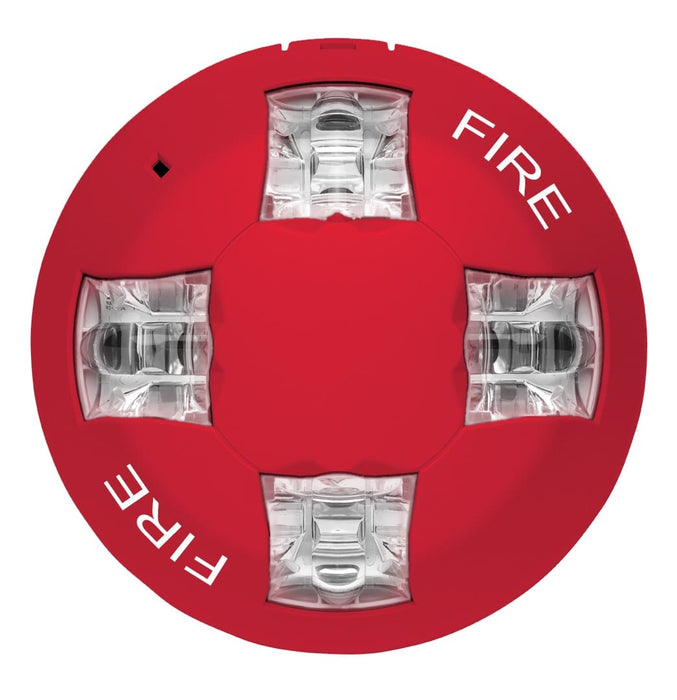 Edwards EGCVRF Ceiling Strobe Red Fire