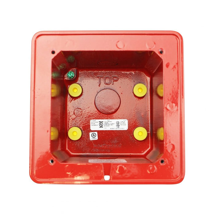 Edwards 2447TH Series 2447TH -2459-WPB-R Weatherproof Box, Red - Red - 2447TH -2459-WPB-R