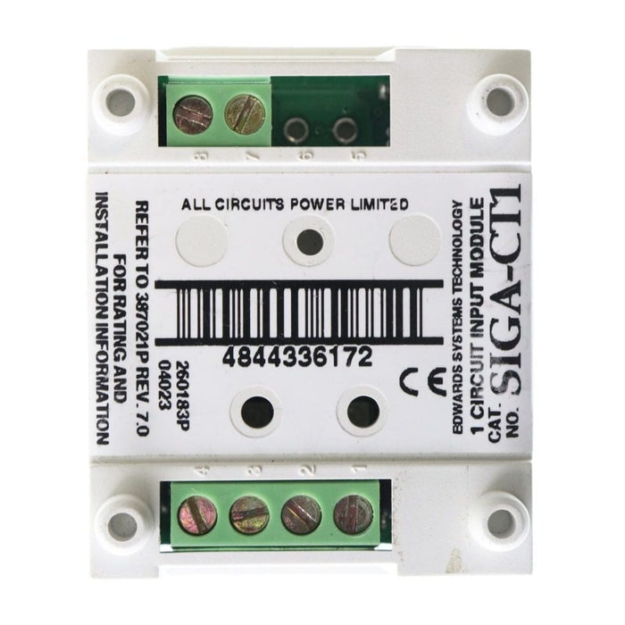 Edwards EST SIGA-CT1HT Single Input Module High Temperature Operation, UL/ULC Listed