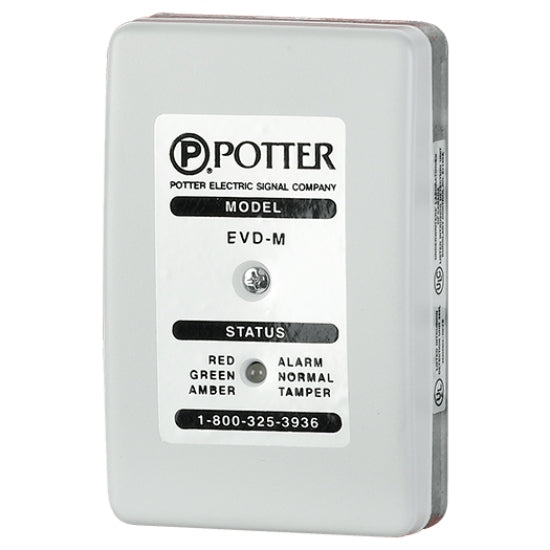 Potter EVD-2 Electronic Vibration Detector with Remote Pickup