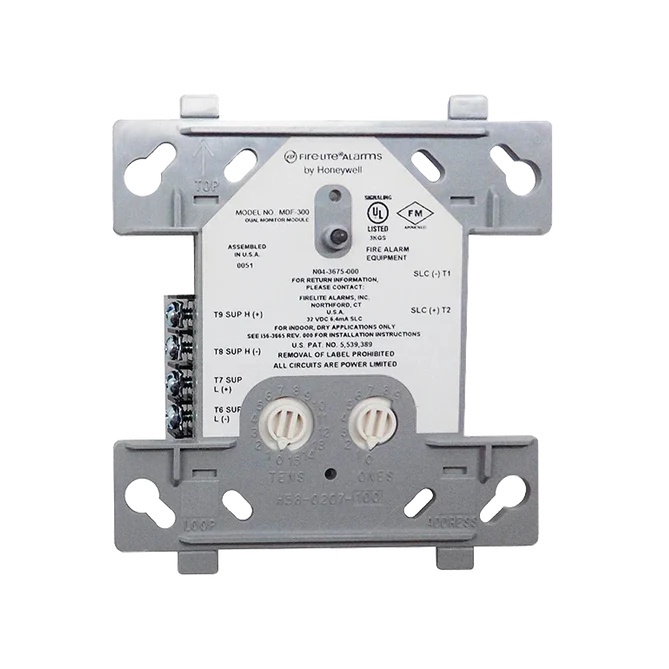 MDF-300 FIRE-LITE Intelligent Dual Monitor Module