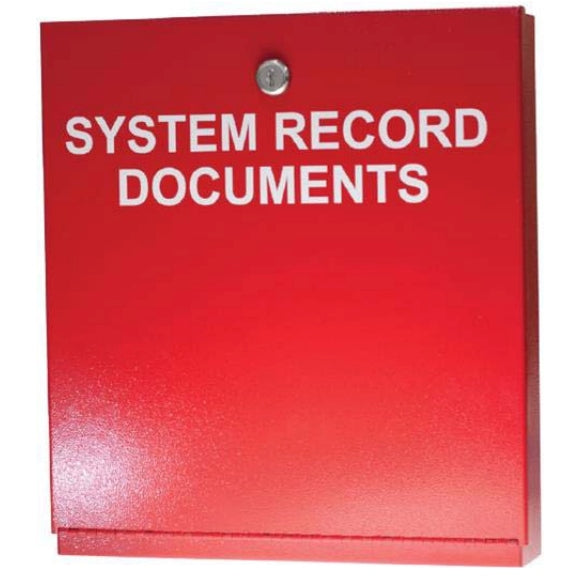 Notifier NF-SRD System Record Documents Red Cabinet