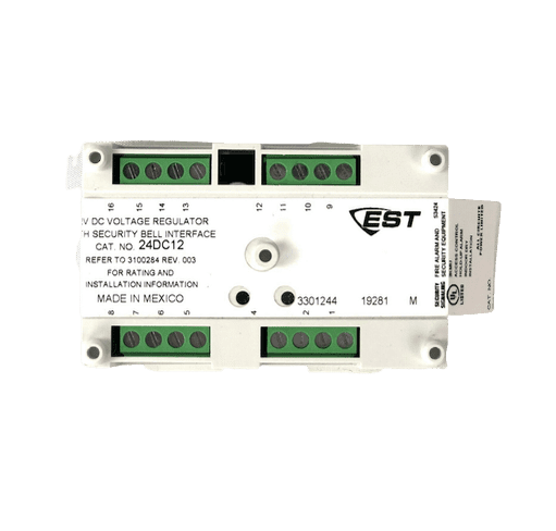 Edwards 24DC12 12V DC Voltage Regulator with Security Bell Interface