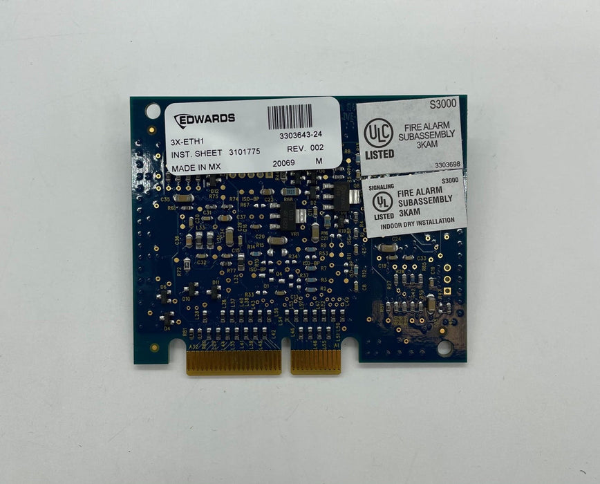 Edwards EST 3X-ETH1 10/100 Ethernet Adapter