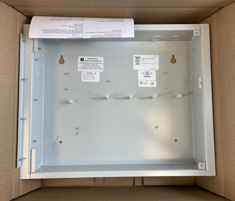 Edwards EST 6ANN/B Six Position LED/LCD Flush Mount Wall Box