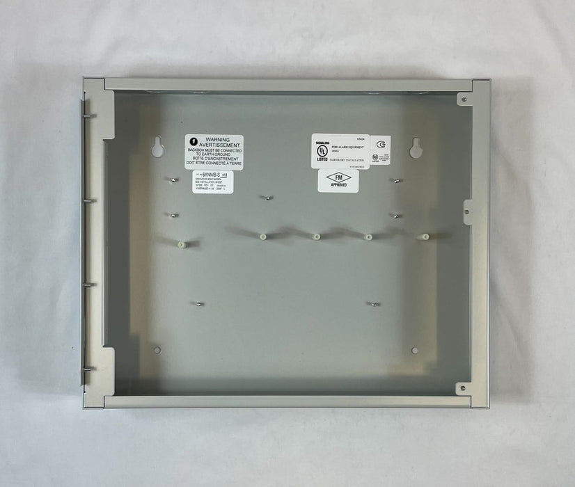 Edwards EST 6ANN/B-S Six Position LED/LCD Wallbox Surface Mount