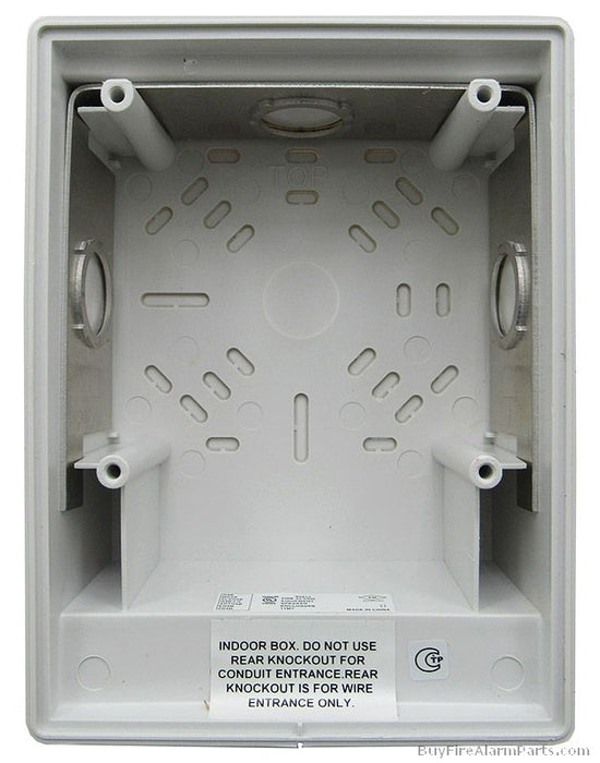 Edwards G4B White Surface Mount Box